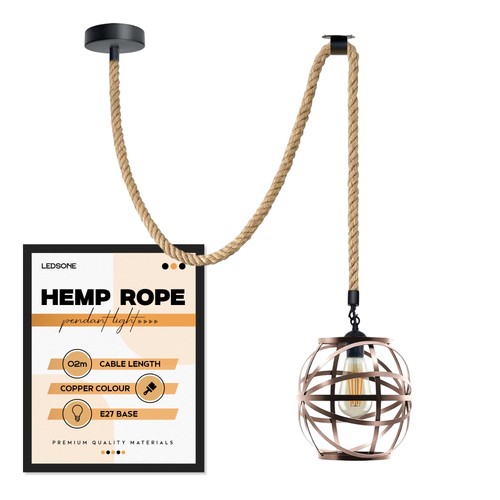 Lampada sospensione da - a,
