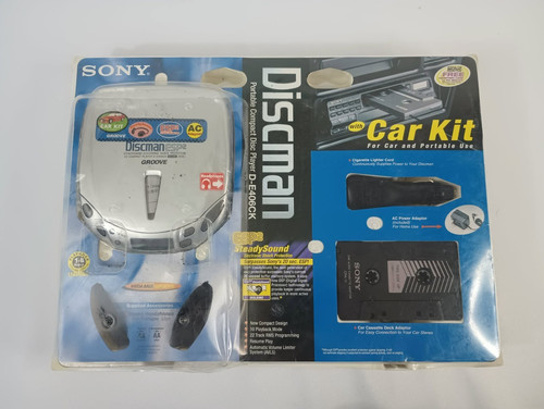 Sony discman con kit - discman,
