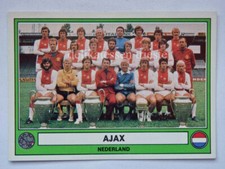 PANINI EURO FOOTBALL 78 1978 Calcio FIGURINA 178 AJAX Nederland