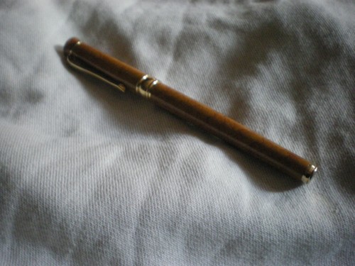 Pluma estilografica con - pluma, un