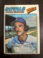 STEVE MINGORI 1977 TOPPS