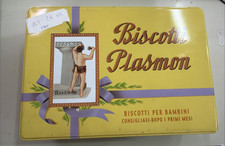 Scatola latta Biscotti Plasmon