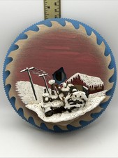 Lama tonda dipinta a mano lama