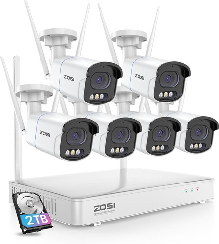 Zosi 4mp kit videosorveglianza - zosi,