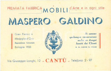 1943 cantu mobili - cantu',