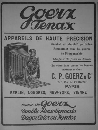 Publicité presse 1911 - de,