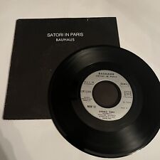BAUHAUS – Satori In Paris - 7" Vinyl - FRNECH PRESS - Live 1982 - GOTH ROCK
