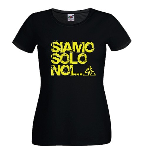 Shirt vasco rossi donna nera - vasco,