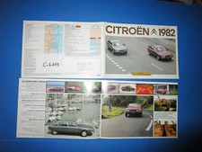C.4119 / dépliant CITROEN  CX
