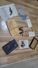 Guancette Originali Smith & Wesson vintage + Scatola Documenti 