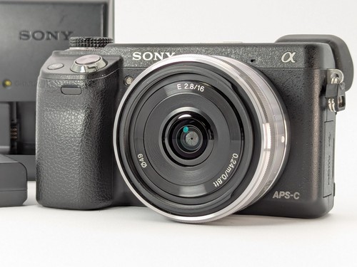Sony nex black 16mm - nex-6,