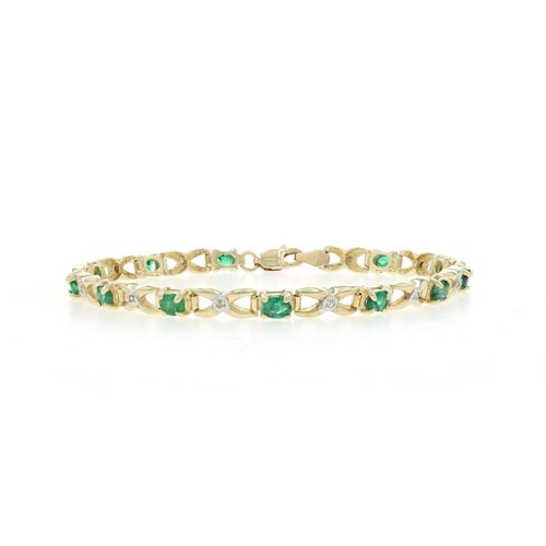 Bracciale maglia oro giallo - bracciale,