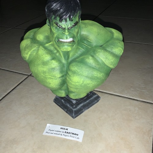 Nuova statua busto hulk - di,