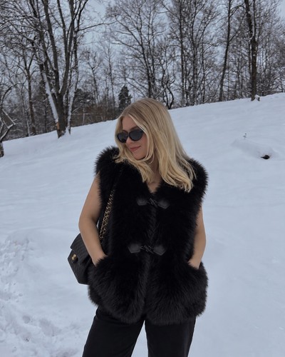 Gilet zara pelliccia - gilet,