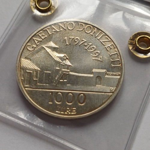 Silver coin italia 1000 - 1000, lire