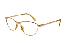 1970s vintage gold filled eyeglasses MARWITZ OPTIMA 1/5 12KFG Gold cat eye frame