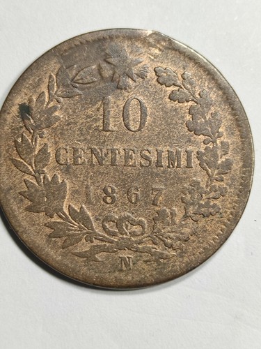 Centesimi 1867 napoli - 10,