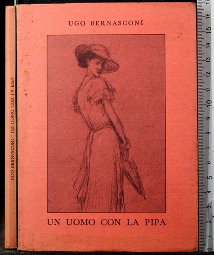 Uomo con pipa ugo - la, pipa.