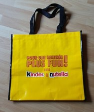 TASCHE SHOPPER FERRERO KINDER und Nutella Tragetasche Frankreich 