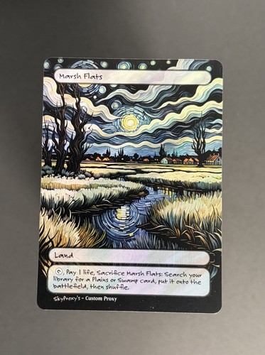 Mtg marsh flats van - -, gogh