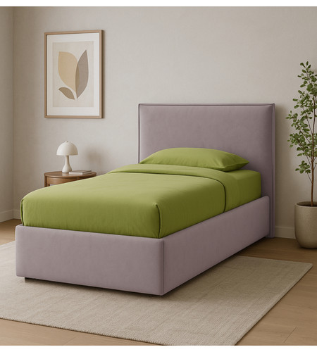 Letto singolo con contenitore