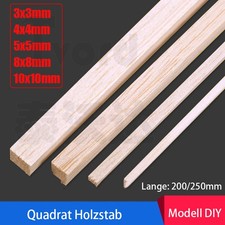 Bastone quadrato in legno di
