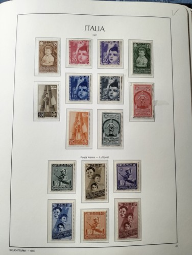 Regno italia 1937 serie - regno,