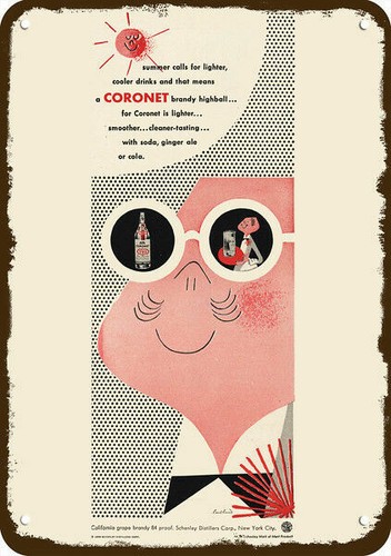 1948 paul rand art coronet - rand, &
