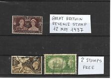 GRAN BRETAGNA RARO FRANCOBOLLO ENTRATE 1937