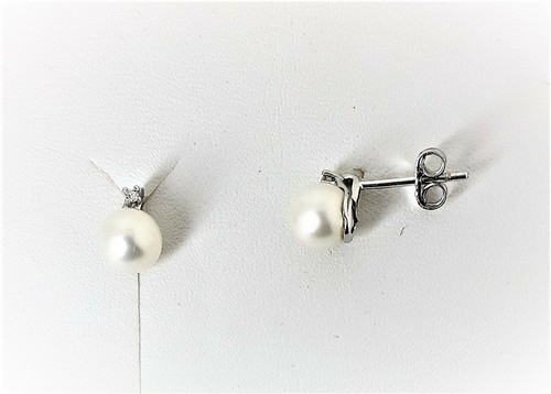 Orecchini oro bianco - orecchini,