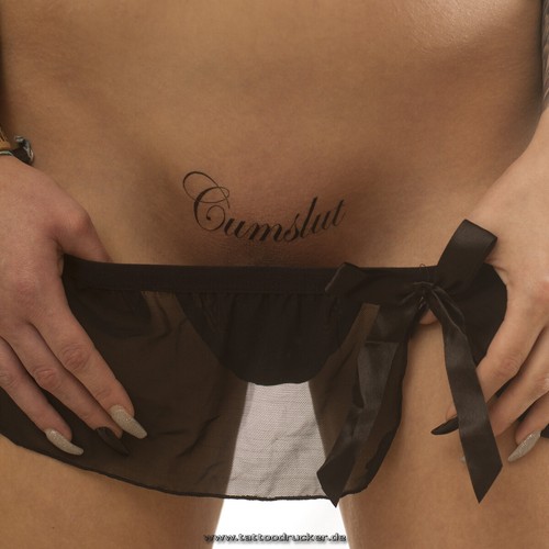 Cumslut scritta - x,