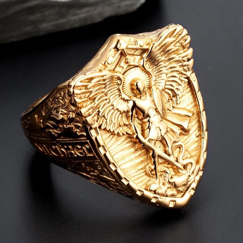Anello vintage big angel - anello, st