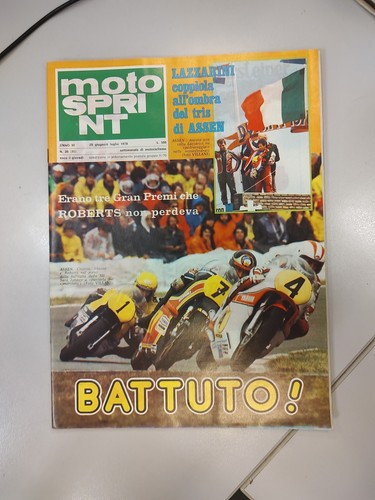 Moto sprint anno 1978 - anno,