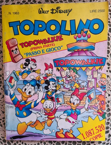 Topolino fumetti walt disney - topolino,