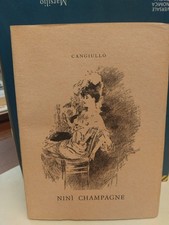 CANGIULO-NINI' CHAMPAGNE-ALL'INSEGNA DEL PESCE D'ORO-1962