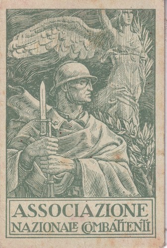 Tessera 1939 associazione - tessera,