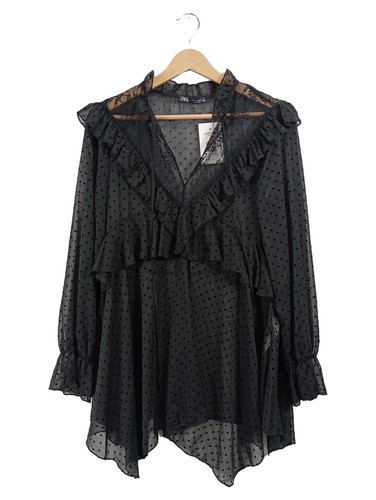 Camicia zara nera - a, pois