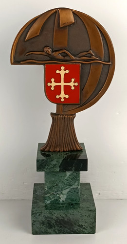 Pisa coppa bronzo con - -, in