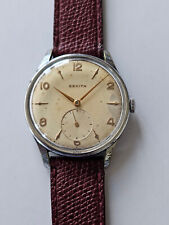 ZENITH-ANNI 50-CARICA MANUALE-CALIBRO 126-TUTTO FIRMATO-OVERSIZE (37 MM)-RARO
