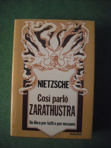 Cosi parlo zarathustra - cosi,