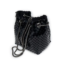 Borsetta a secchiello nera