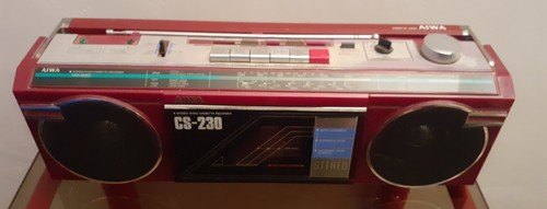 Boombox ghettoblaster aiwa - ghettoblaster,