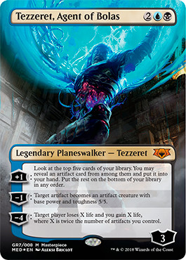 Magic mtg tezzeret agent - agent, of