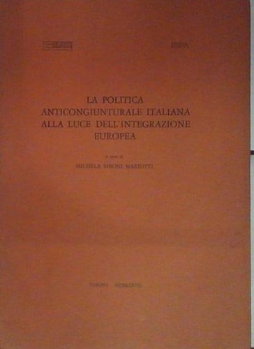 Politica anticongiunturale - la,
