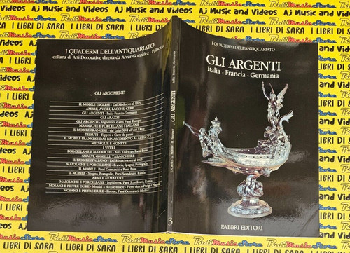 Book libro gli - book, argenti