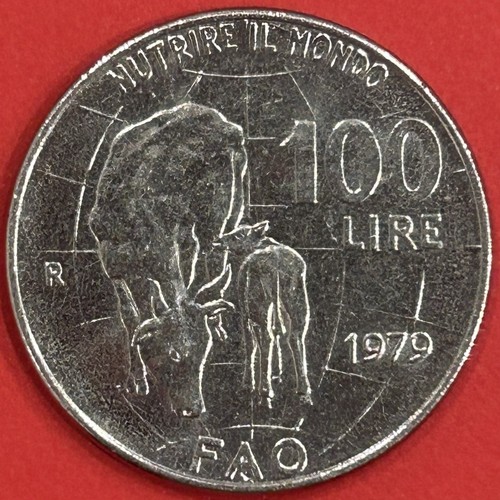 Moneta 100 lire - 100, •