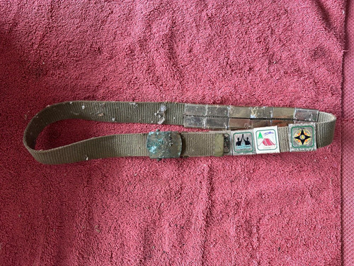 Cintura vintage boy scouts - vintage, of