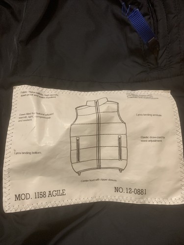 Aspesi gilet piumino m - gilet, tg.