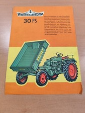 Fendt porta attrezzi 30cv trattore depliant brochure 44