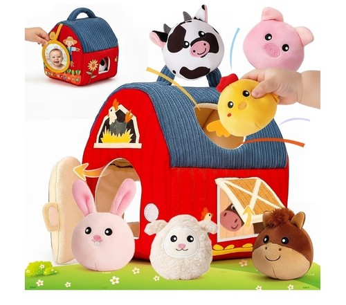 Gioco casa morbida animali - casa, da